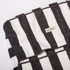 The Lounger Towel - Crew Vintage Black Stripe Lounger Towel Business & Pleasure Co. 