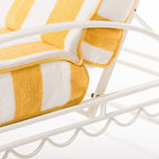 The Lounger Towel - Crew Mimosa Yellow Stripe Lounger Towel Business & Pleasure Co. 