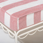 The Lounger Towel - Crew Pink Stripe Lounger Towel Business & Pleasure Co. 