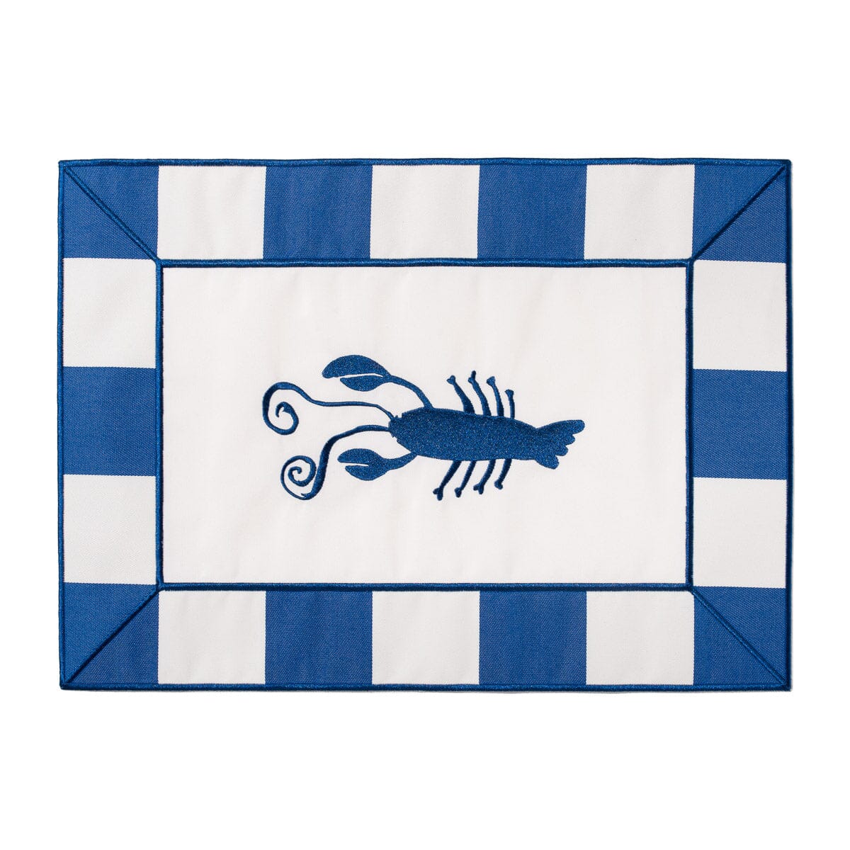 Product image of The Placemat - Crew Mediterranean Blue Stripe Placemat Business & Pleasure Co. 