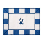 The Placemat - Crew Mediterranean Blue Stripe Placemat Business & Pleasure Co. 