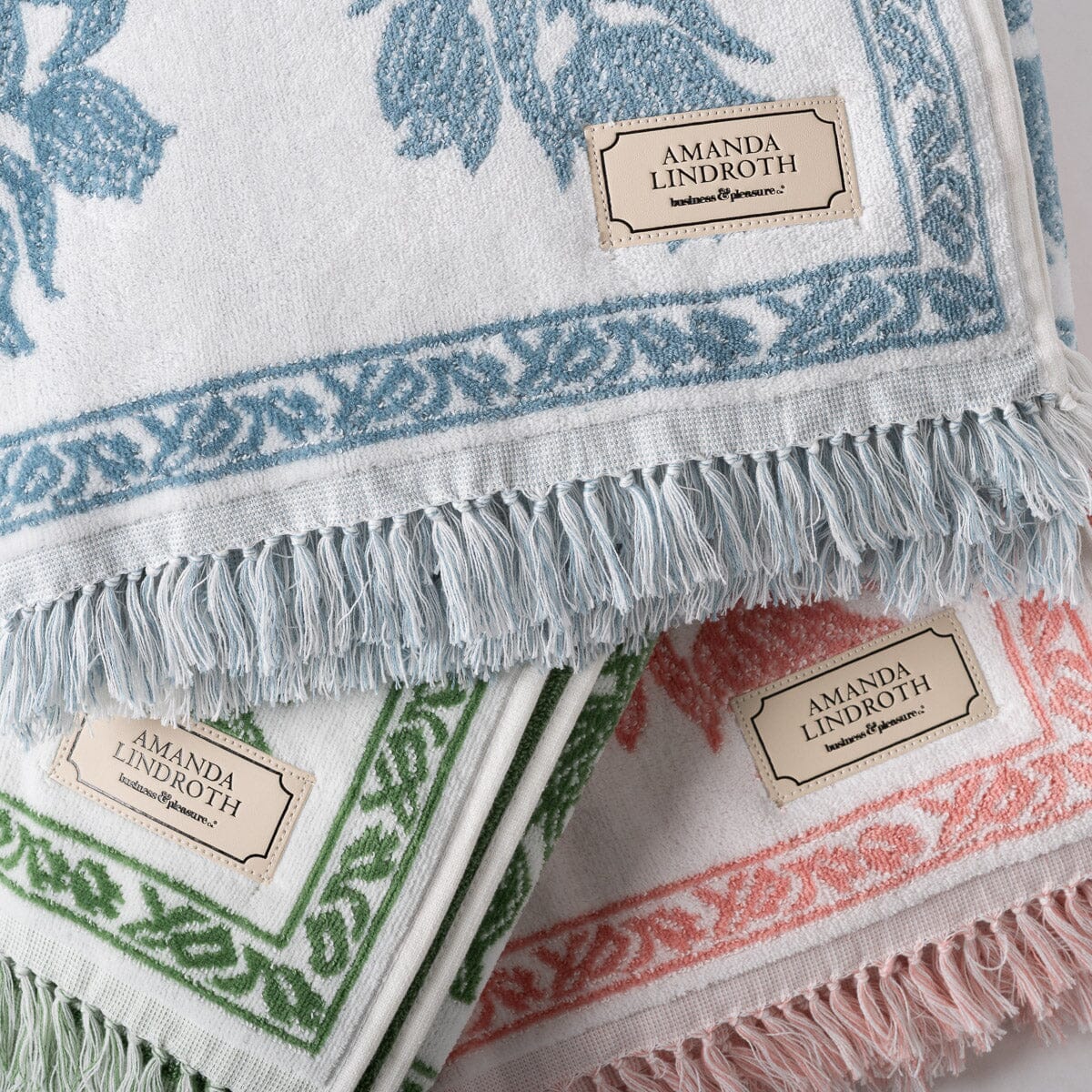The Beach Towel x Amanda Lindroth Beach Towel Business & Pleasure Co. 