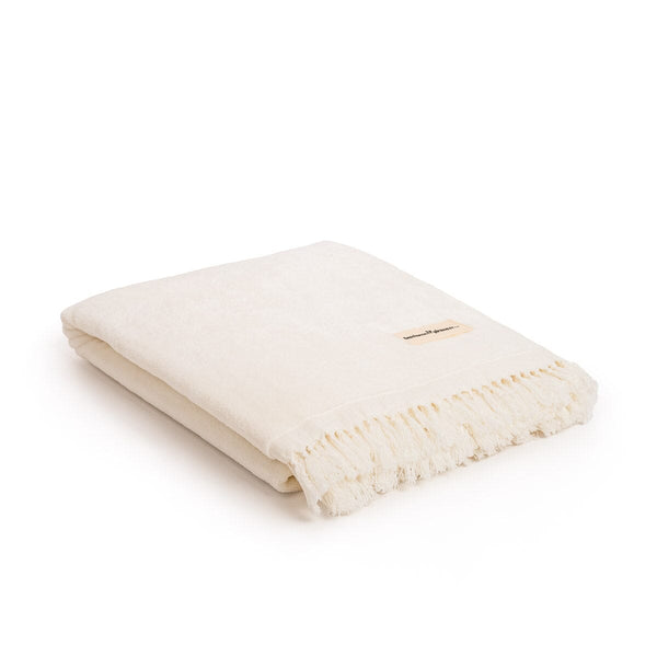 ビーチタオル COYSEIO : 25SS / TRINH BEACH TOWEL (WHITE) Amazon.com: keepitcozi 2 Packs White Beach Towels Set Bulk