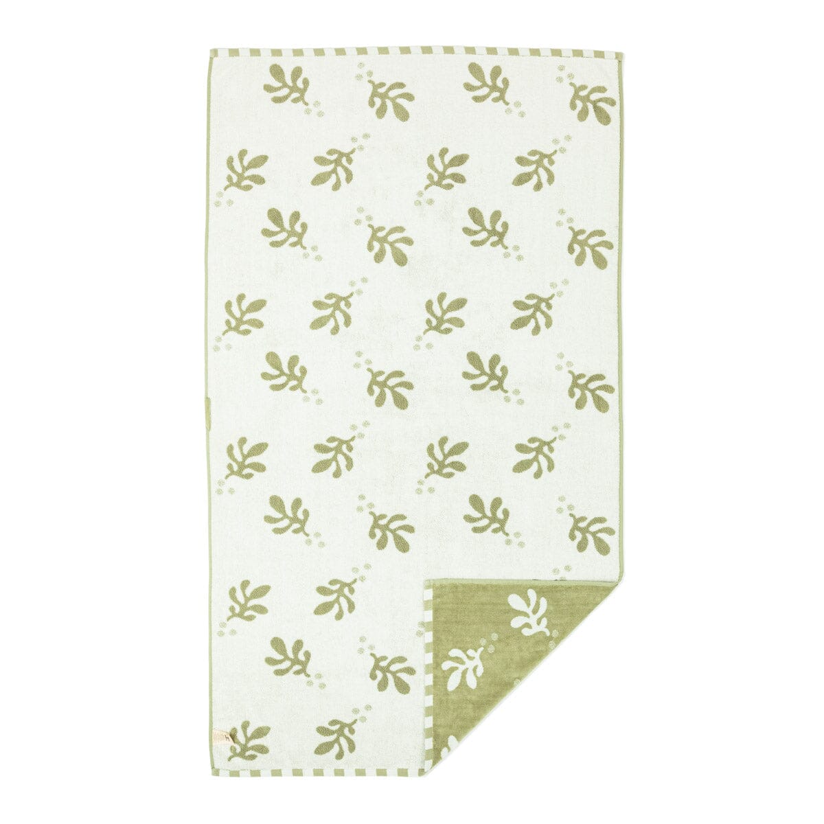 The Beach Towel - Benoît Jade Green Jacquard Beach Towel Business & Pleasure Co. 