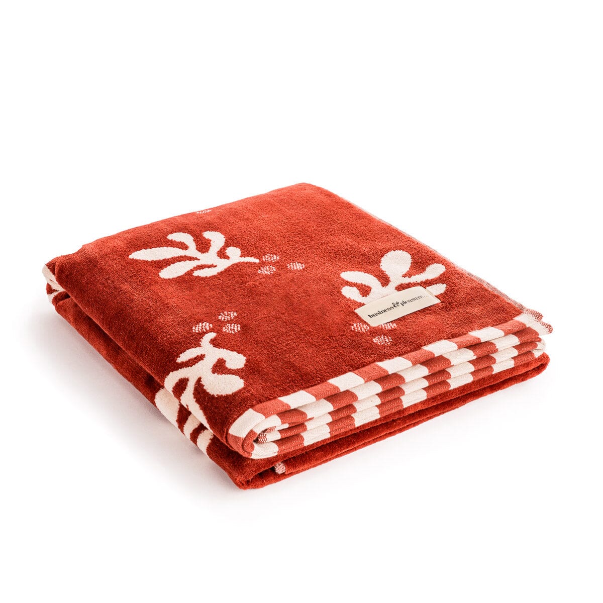 The Beach Towel - Benoît Le Sirenuse Jacquard Beach Towel Business & Pleasure Co. 