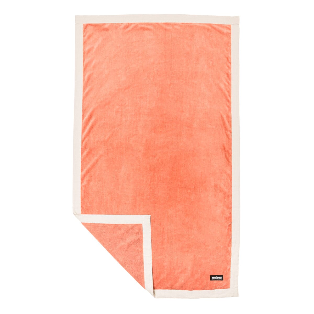 The Beach Towel - Coco Republic - Coral Natural Beach Towel Business & Pleasure Co 