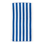 The Beach Towel - Crew Mediterranean Blue Stripe Beach Towel Business & Pleasure Co. 