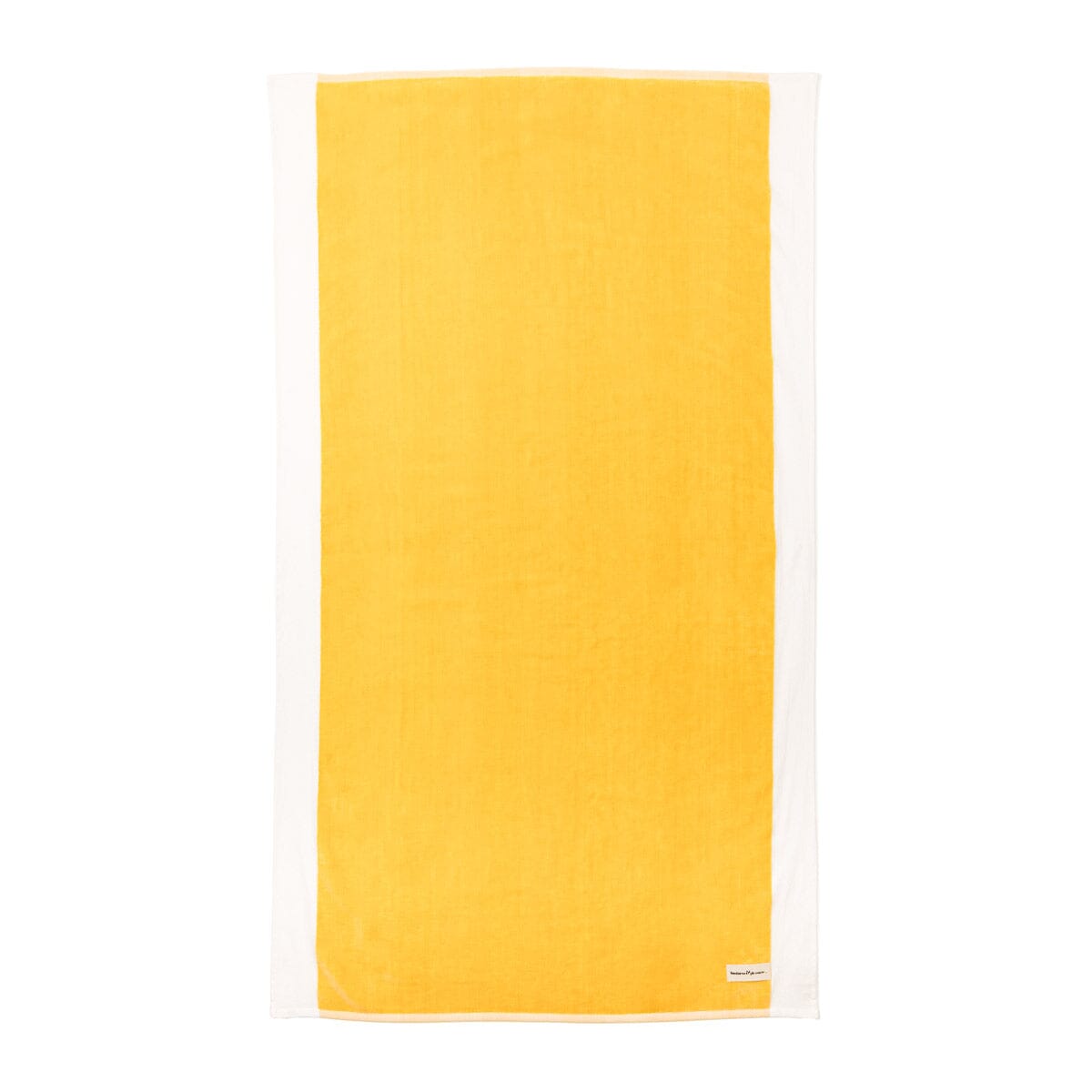 The Beach Towel - Crew Mimosa Yellow Stripe Beach Towel Business & Pleasure Co. 