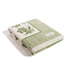 Swatch for The Beach Towel x Julia Berolzheimer in Jacquard Green