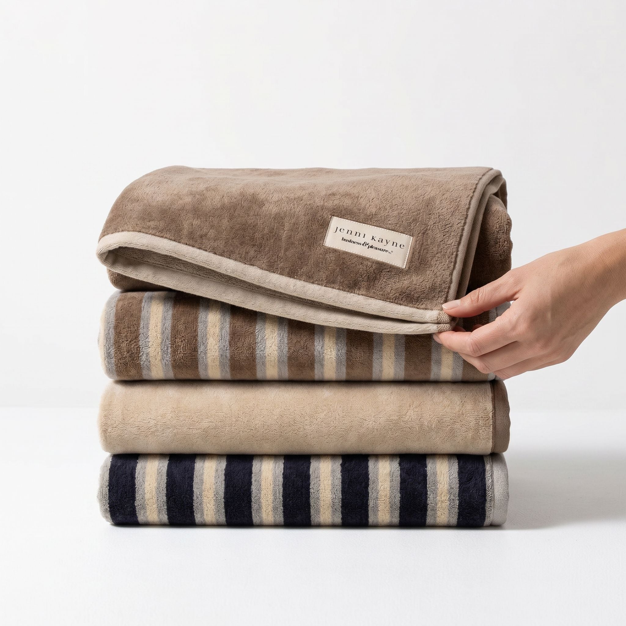 The Beach Towel x Jenni Kayne Beach Towel Business & Pleasure Co. 