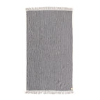 The Beach Towel - Lauren's Navy Stripe Beach Towel Business & Pleasure Co 