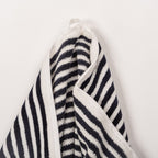 The Beach Towel - Lauren's Navy Stripe Beach Towel Business & Pleasure Co 