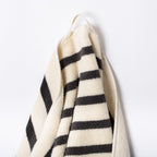 The Beach Towel - Monaco Black Stripe Beach Towel Business & Pleasure Co. 
