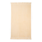 The Beach Towel - Monaco Natural Stripe Beach Towel Business & Pleasure Co 