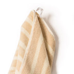 The Beach Towel - Monaco Natural Stripe Beach Towel Business & Pleasure Co 