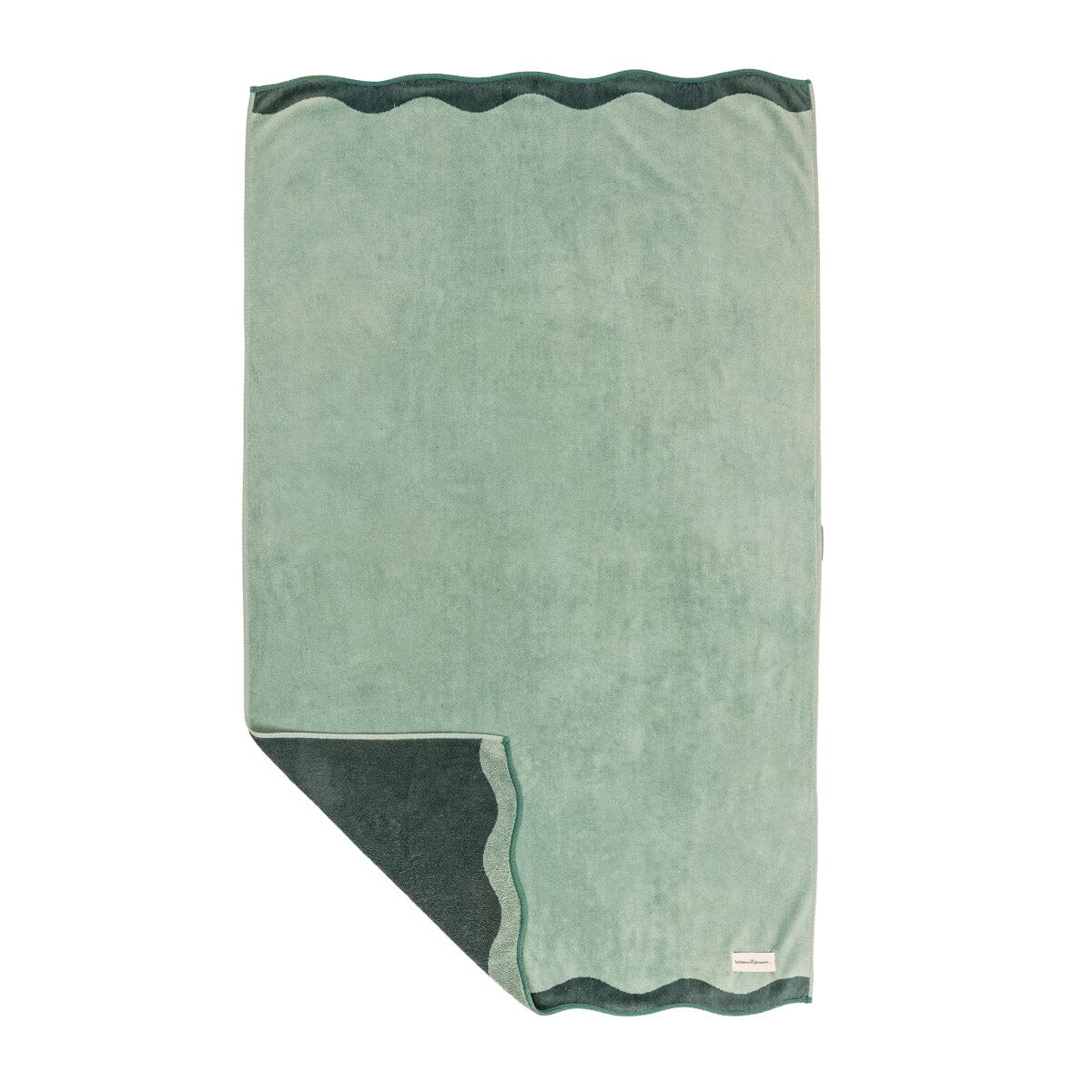 The Beach Towel - Rivie Green Beach Towel Business & Pleasure Co 