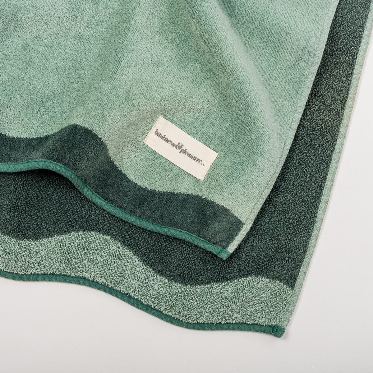 The Beach Towel - Rivie Green Beach Towel Business & Pleasure Co 
