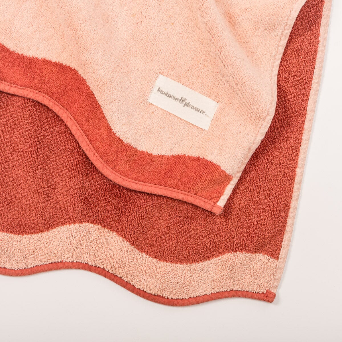 The Beach Towel - Rivie Pink Beach Towel Business & Pleasure Co 