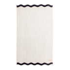 The Beach Towel - Rivie White Beach Towel Business & Pleasure Co 