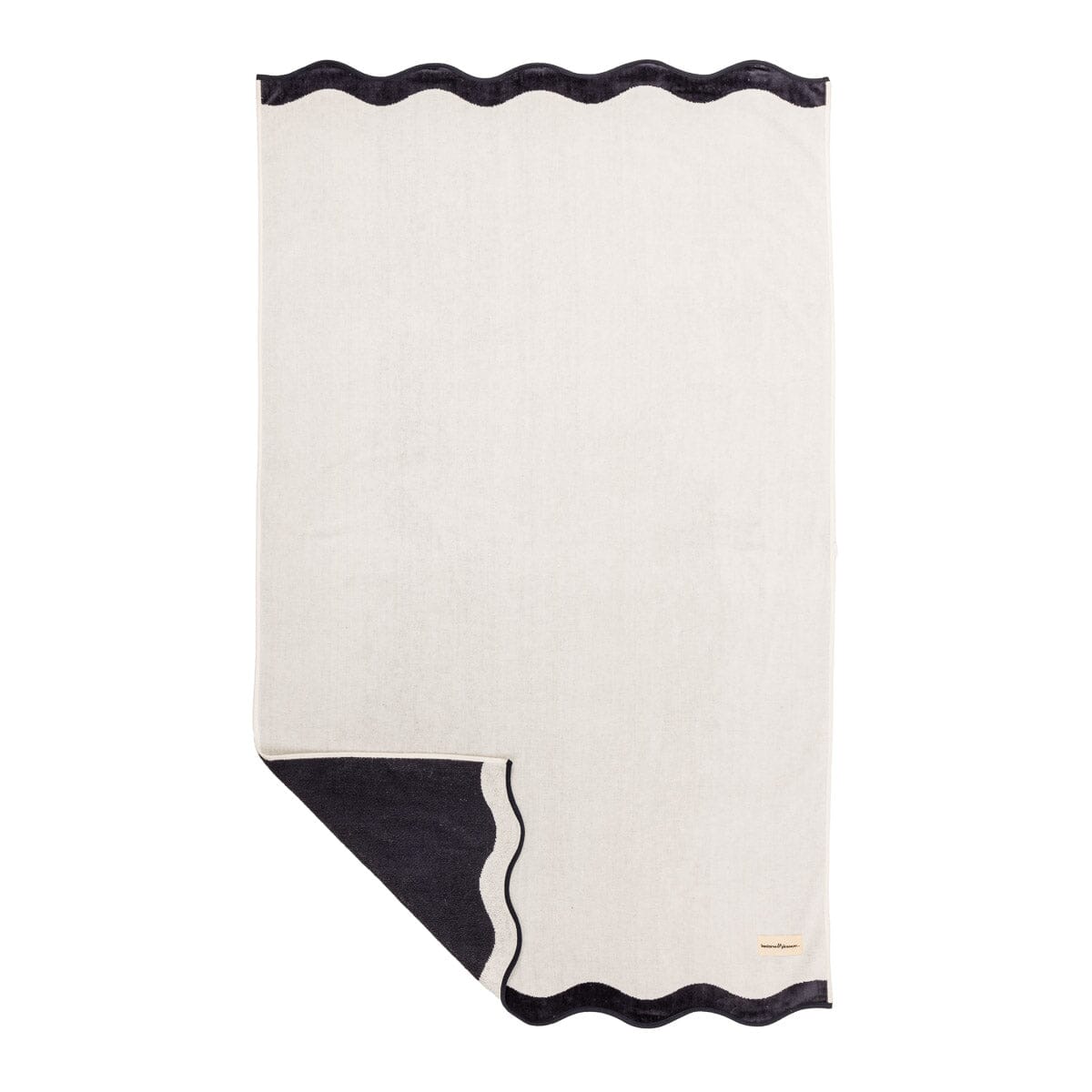 The Beach Towel - Rivie White Beach Towel Business & Pleasure Co 