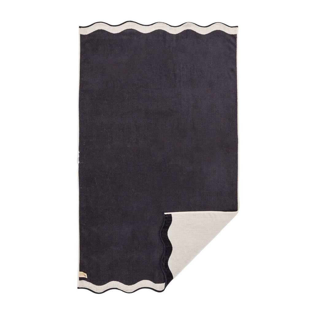 The Beach Towel - Rivie White Beach Towel Business & Pleasure Co 