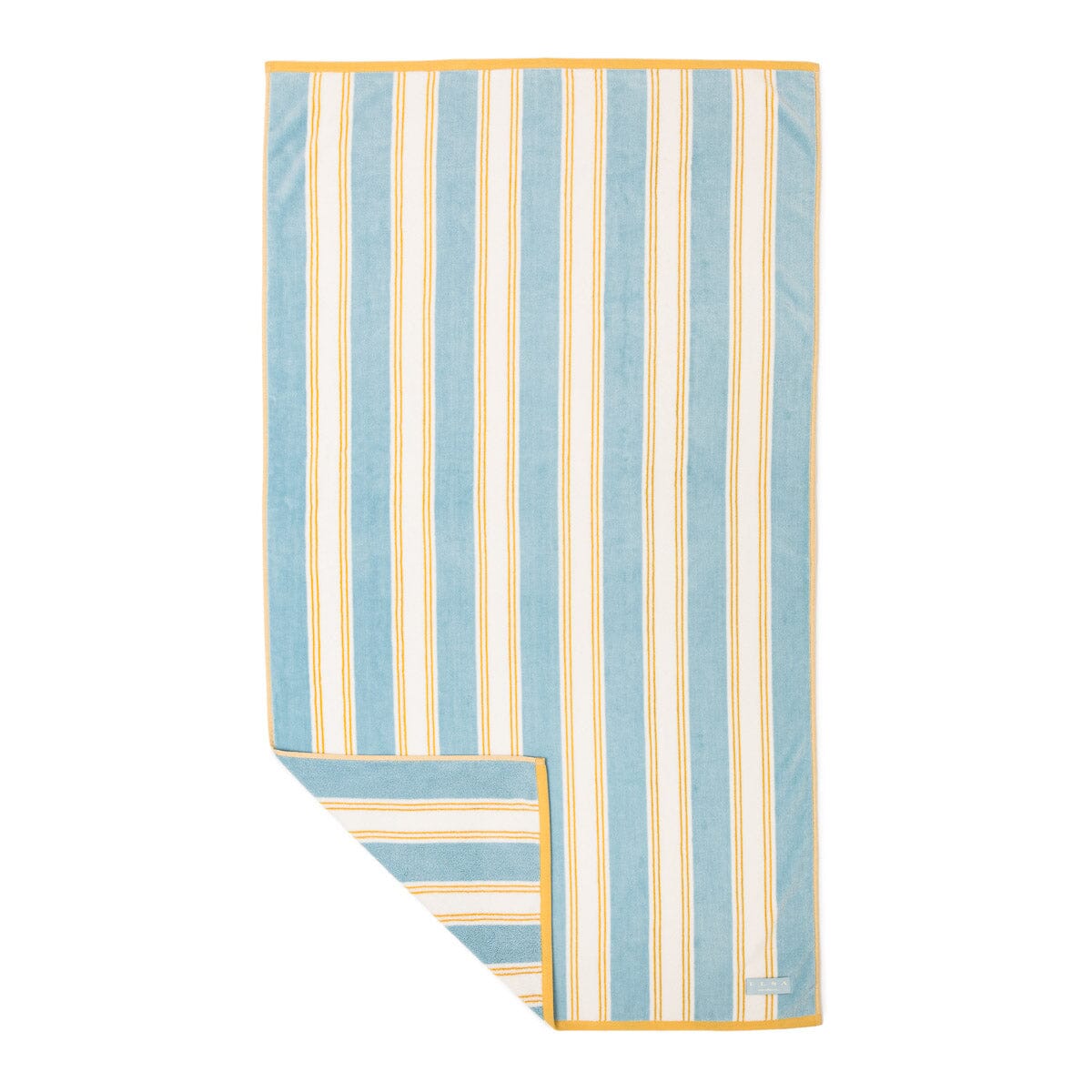The Beach Towel - Tuuli Stripe Blue Beach Towel Business & Pleasure Co. 