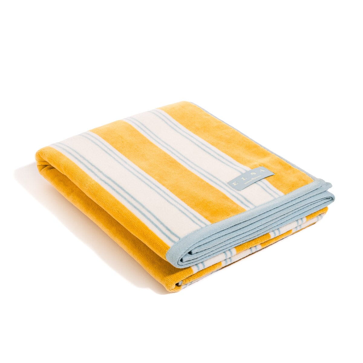 Product image of The Beach Towel - Tuuli Stripe Yellow Beach Towel Business & Pleasure Co. 
