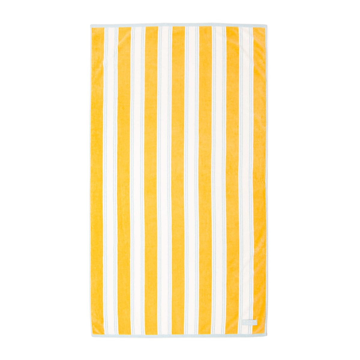 The Beach Towel - Tuuli Stripe Yellow Beach Towel Business & Pleasure Co. 