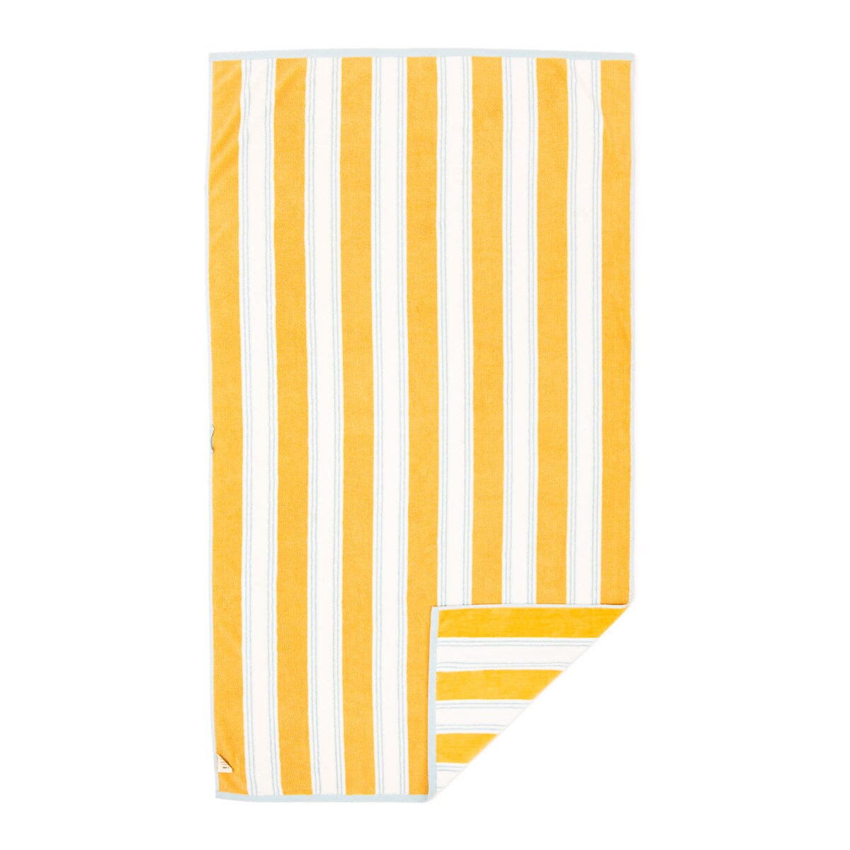 The Beach Towel - Tuuli Stripe Yellow Beach Towel Business & Pleasure Co. 