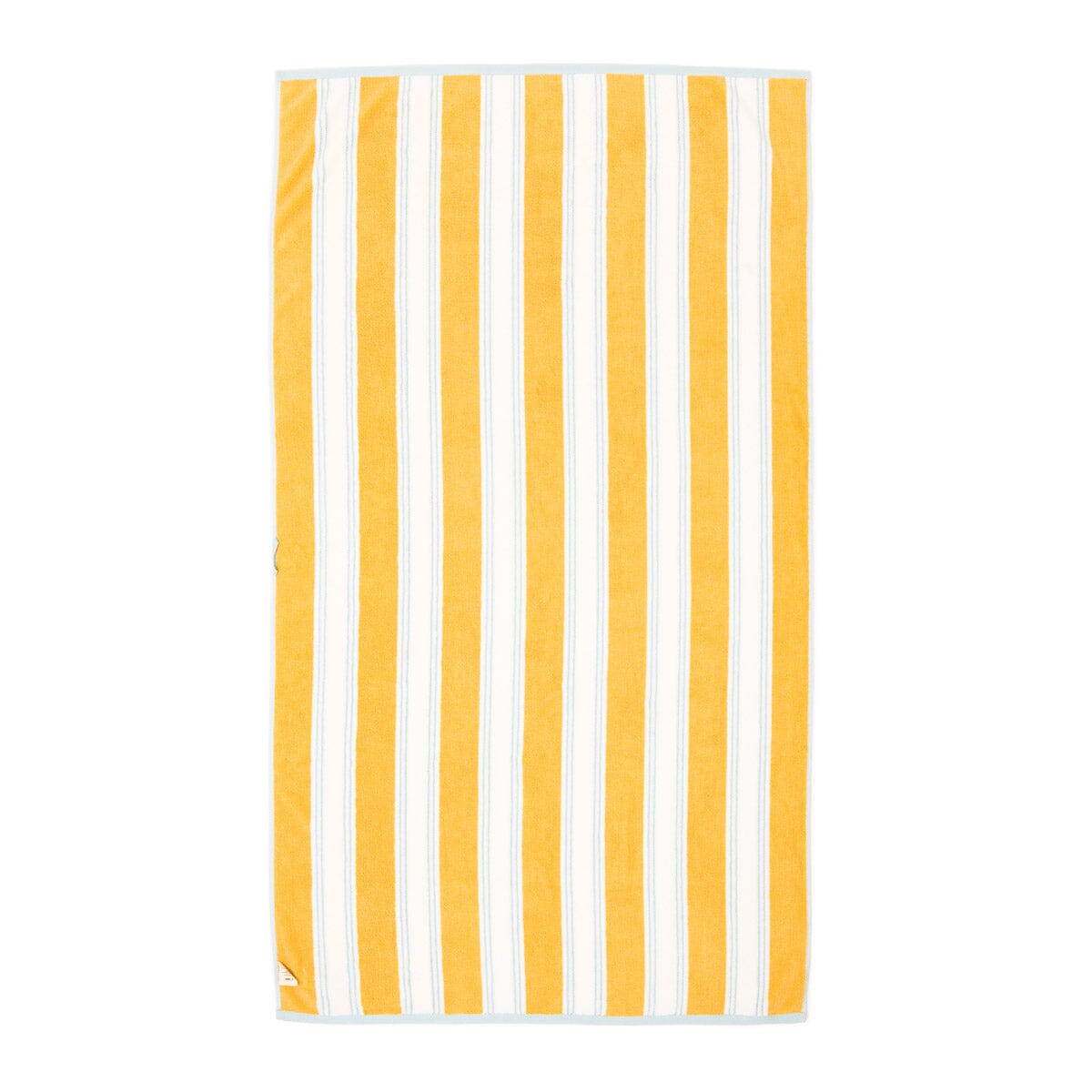 The Beach Towel - Tuuli Stripe Yellow Beach Towel Business & Pleasure Co. 