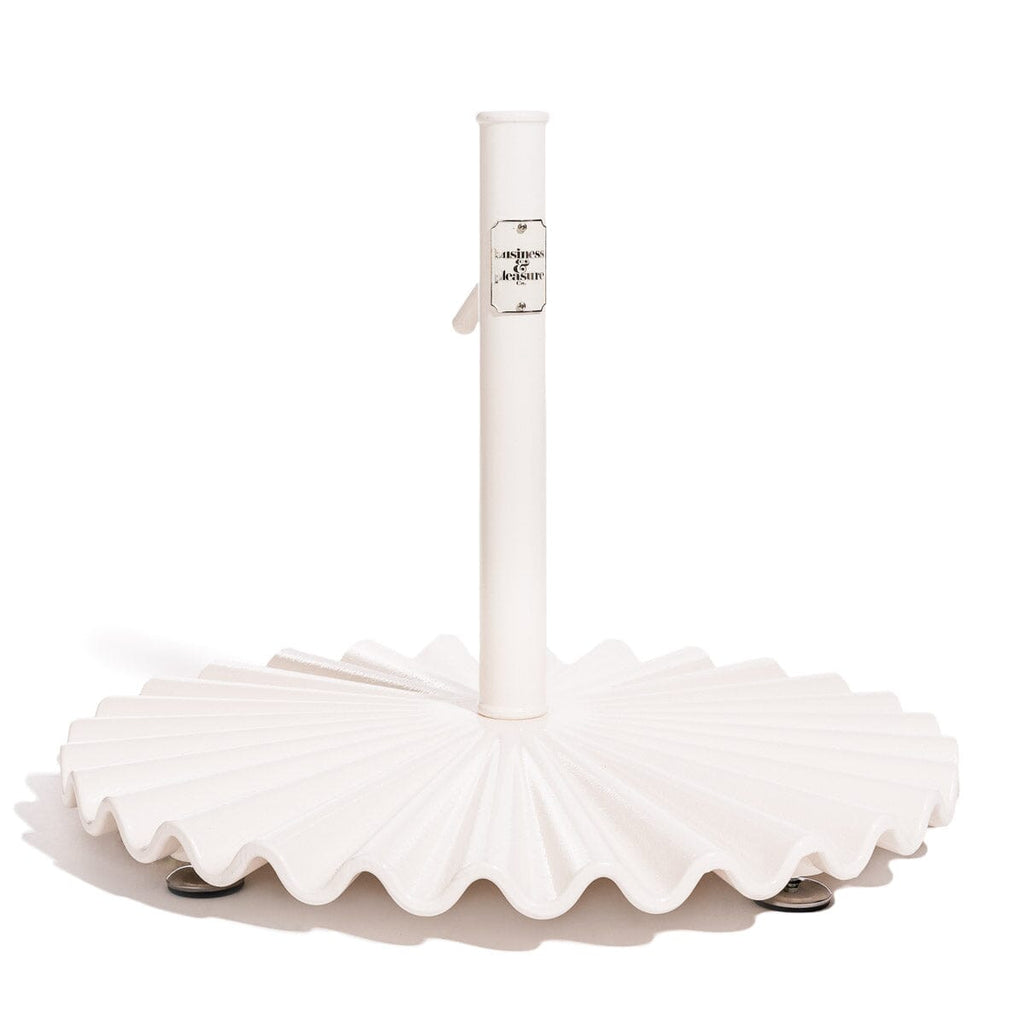 The Clamshell Base - 55 lbs - Antique White Clamshell Base Business & Pleasure Co. 