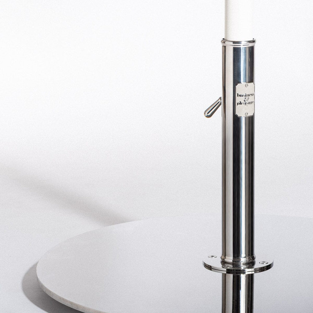 The Stacking Base – 90 lbs – Stainless Steel Commercial Stacking Base Business & Pleasure Co. 