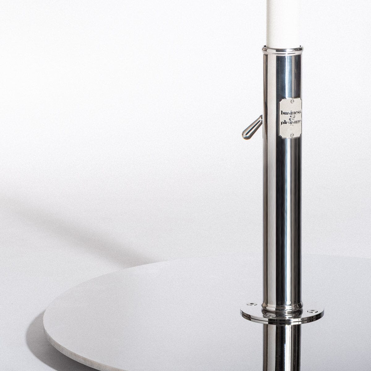 The Stacking Base – 90 lbs – Stainless Steel Commercial Stacking Base Business & Pleasure Co. 