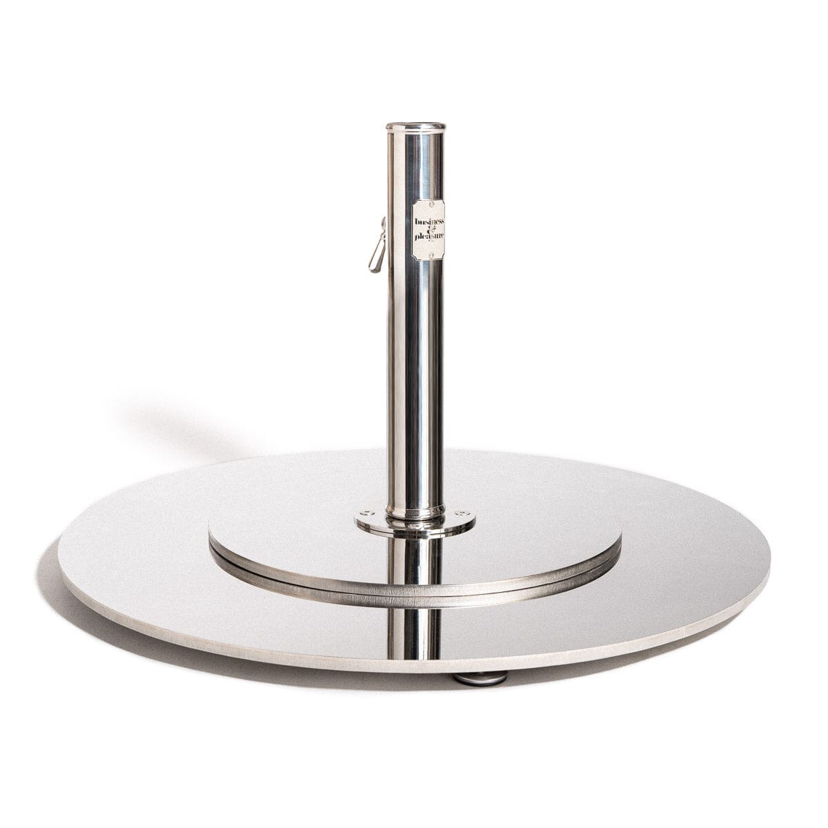 The Stacking Base – 90 lbs – Stainless Steel Commercial Stacking Base Business & Pleasure Co. 