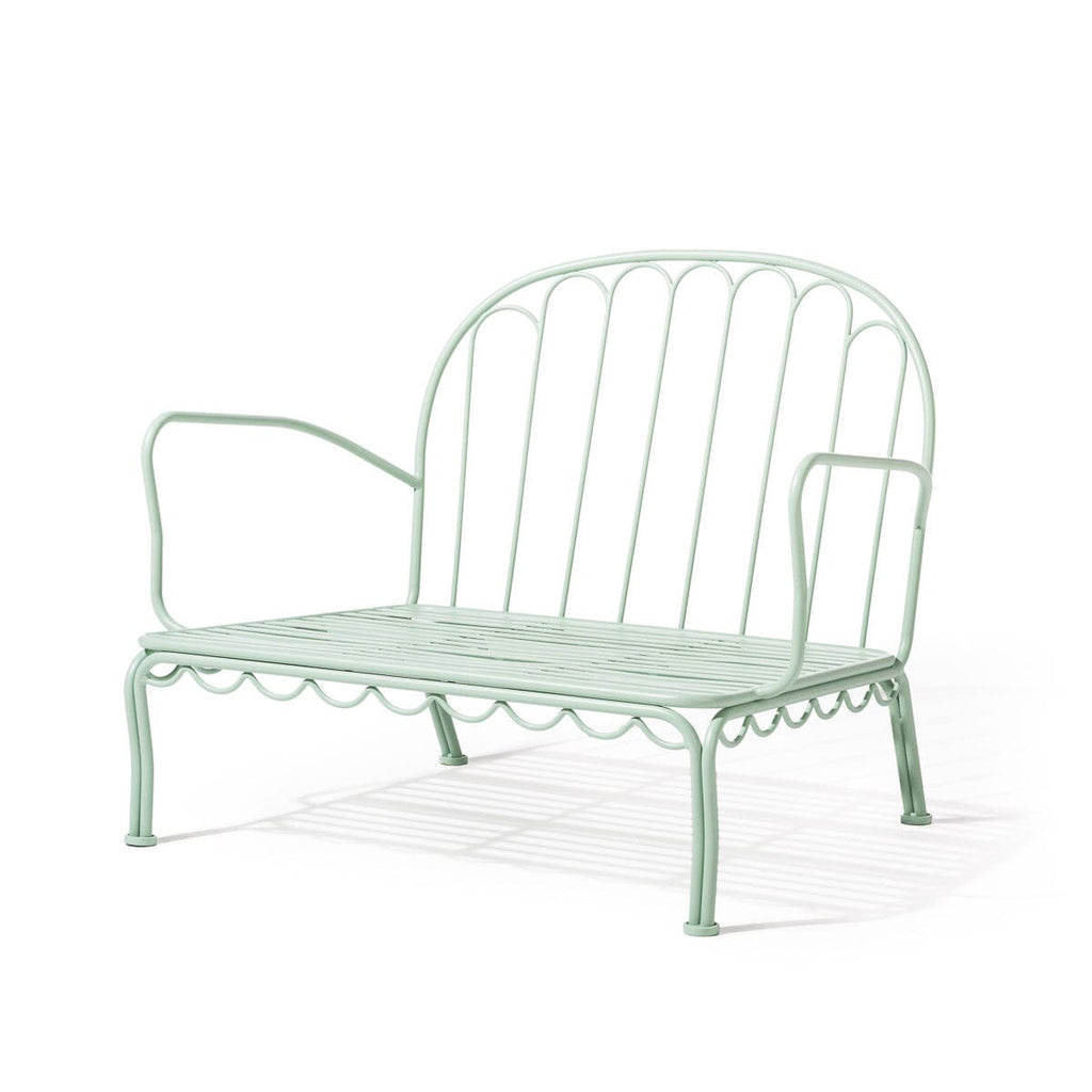 The Al Fresco Accent Chair Frame Business & Pleasure Co. Sage Green 