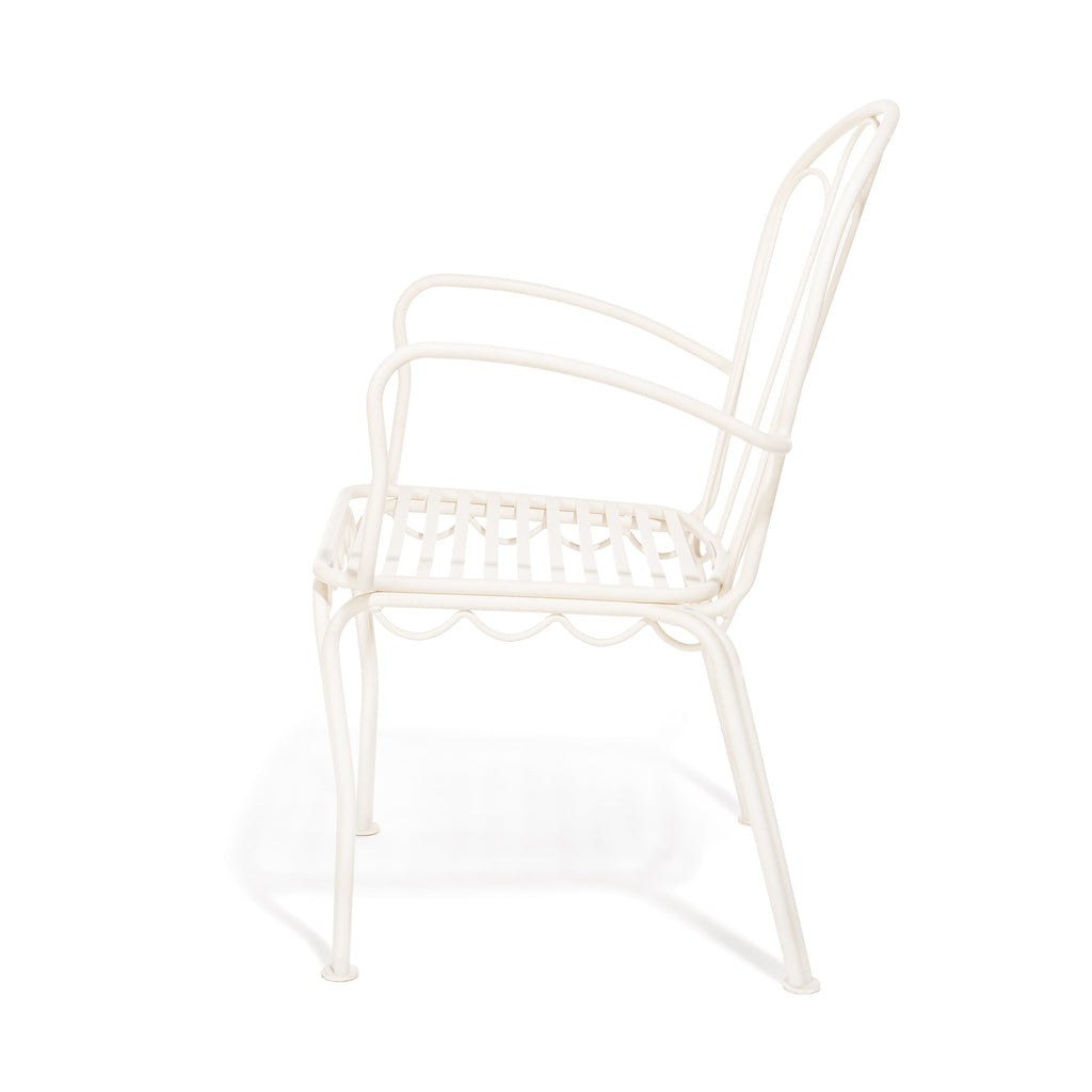 The Al Fresco Dining Chair - Antique White Al Fresco Dining Chair Business & Pleasure Co. 