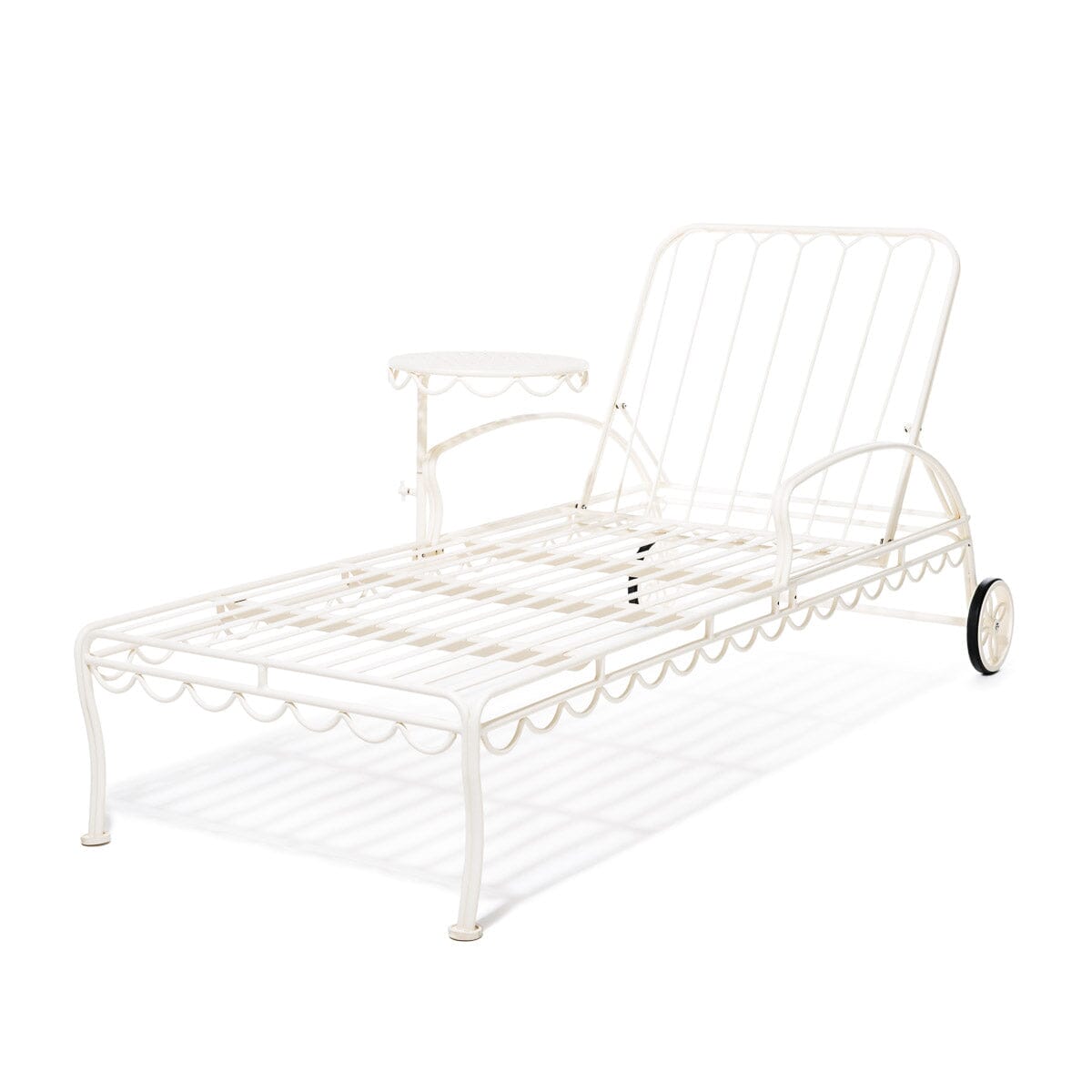 Product image of The Al Fresco Sun Lounger - Frame - Antique White Al Fresco Sun Lounger Business & Pleasure Co. 