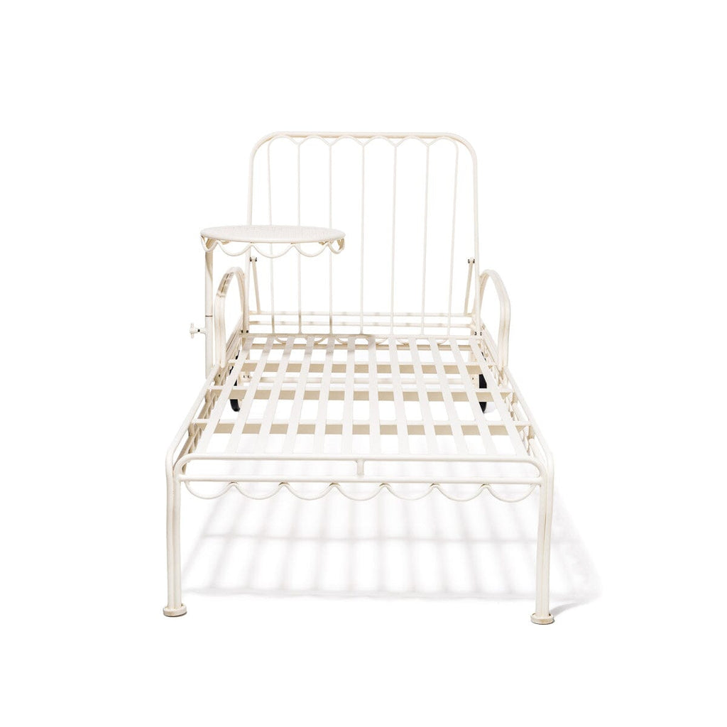 The Al Fresco Sun Lounger - Frame - Antique White Al Fresco Sun Lounger Business & Pleasure Co. 