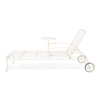 The Al Fresco Sun Lounger - Frame - Antique White Al Fresco Sun Lounger Business & Pleasure Co. 