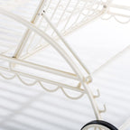 The Al Fresco Sun Lounger - Frame - Antique White Al Fresco Sun Lounger Business & Pleasure Co. 