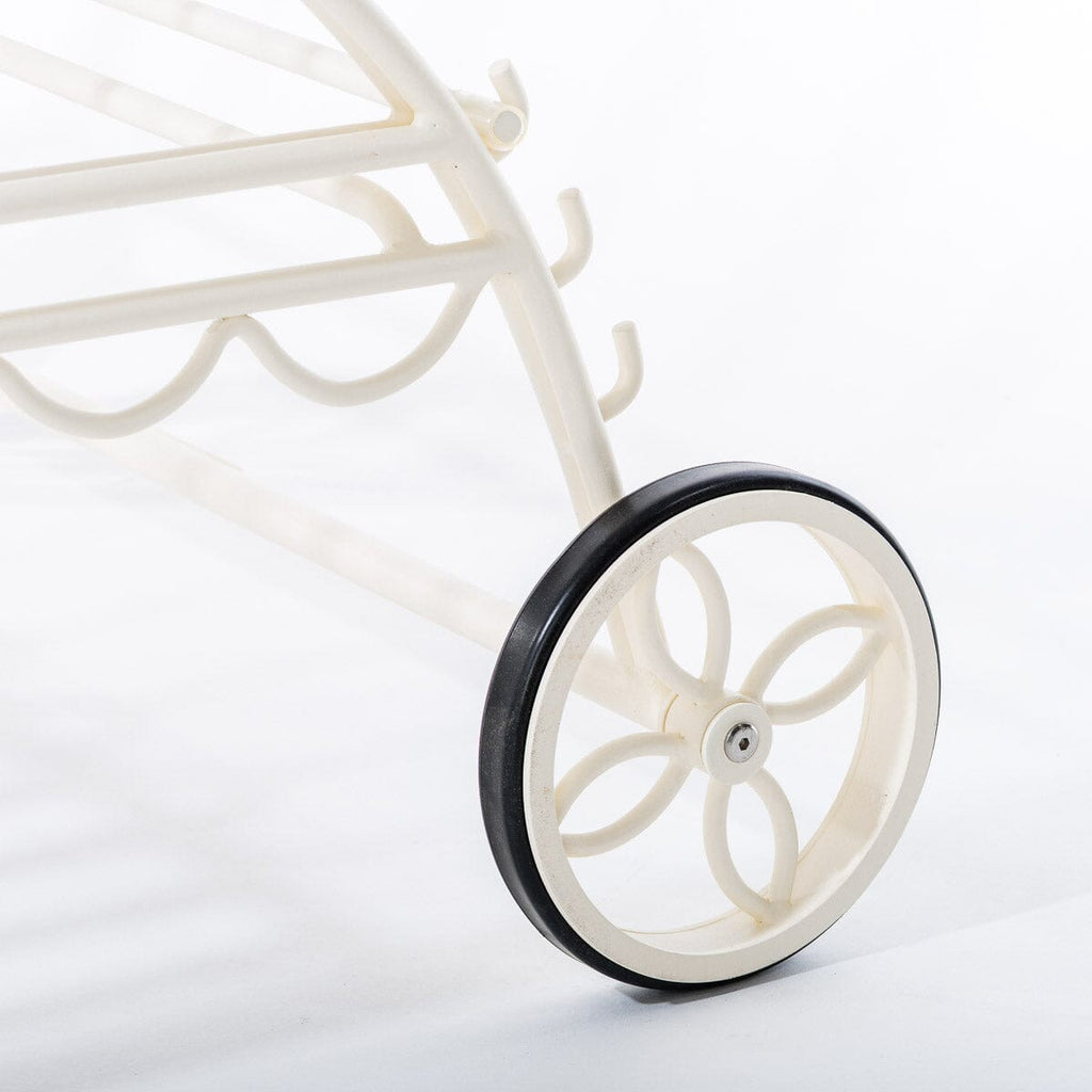 The Al Fresco Sun Lounger - Frame - Antique White Al Fresco Sun Lounger Business & Pleasure Co. 
