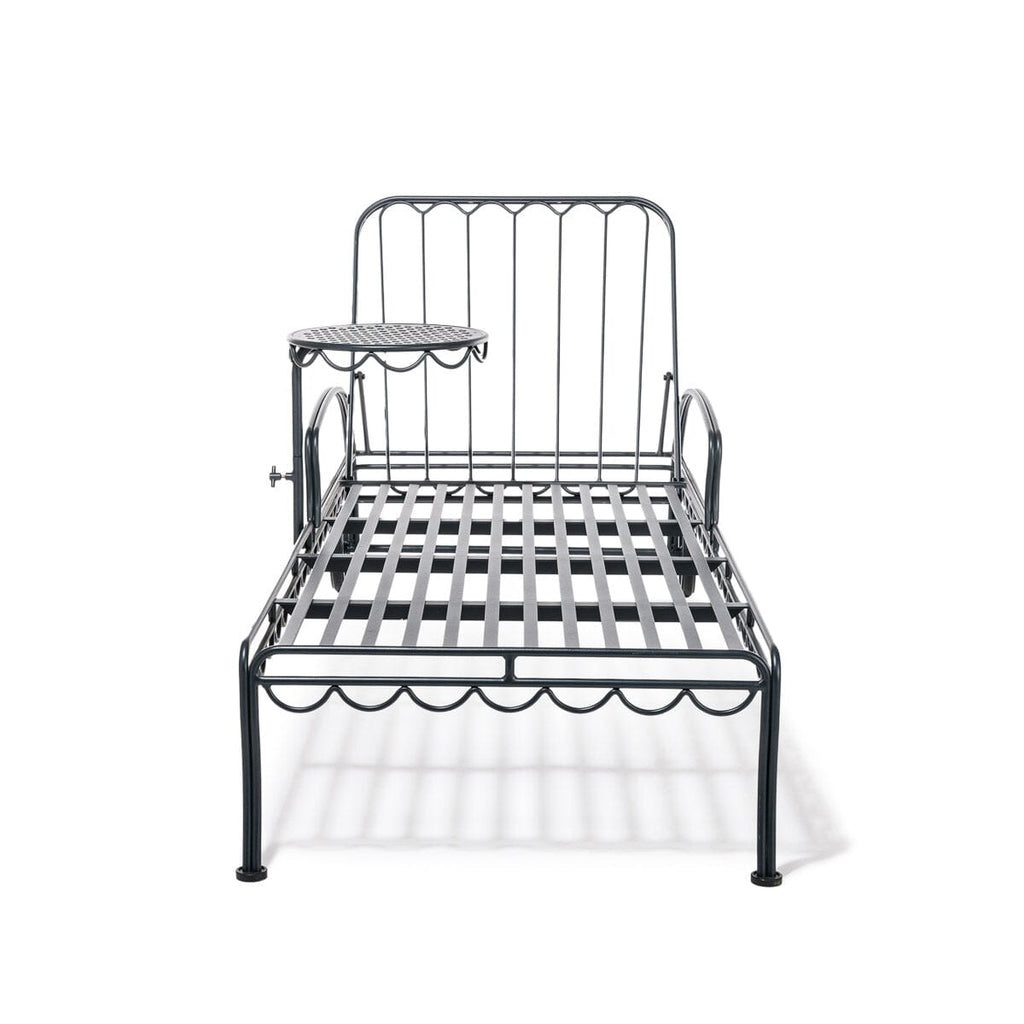 The Al Fresco Sun Lounger - Frame - Vintage Black Al Fresco Sun Lounger Business & Pleasure Co. 