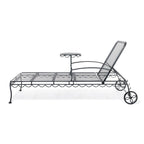 The Al Fresco Sun Lounger - Frame - Vintage Black Al Fresco Sun Lounger Business & Pleasure Co. 