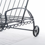 The Al Fresco Sun Lounger - Frame - Vintage Black Al Fresco Sun Lounger Business & Pleasure Co. 