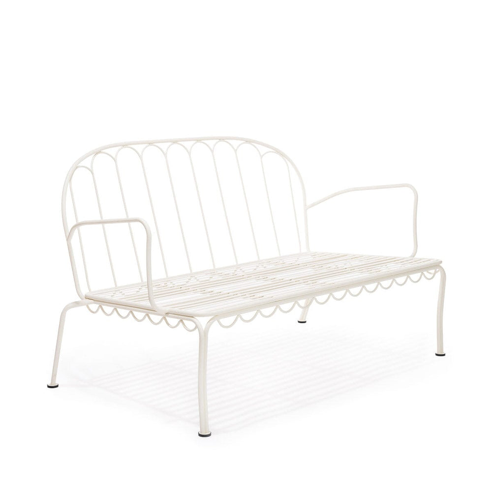 The Al Fresco Love Seat - Antique White 