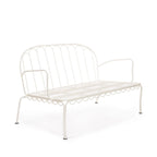 The Al Fresco Love Seat - Antique White Al Fresco Love Seat Business & Pleasure Co 
