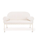 The Al Fresco Love Seat - Antique White Al Fresco Love Seat Business & Pleasure Co. 