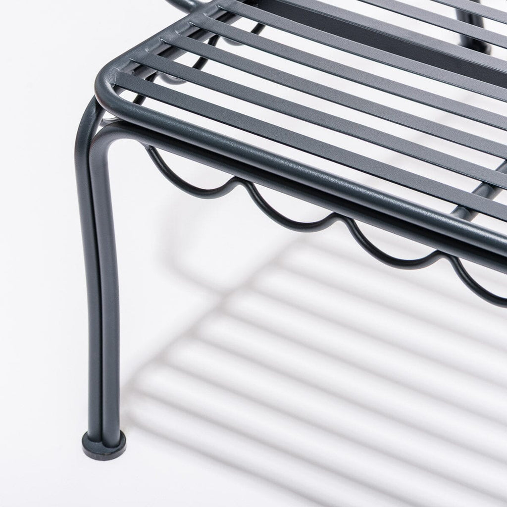 The Al Fresco Love Seat - Frame - Vintage Black Al Fresco Love Seat Business & Pleasure Co. 