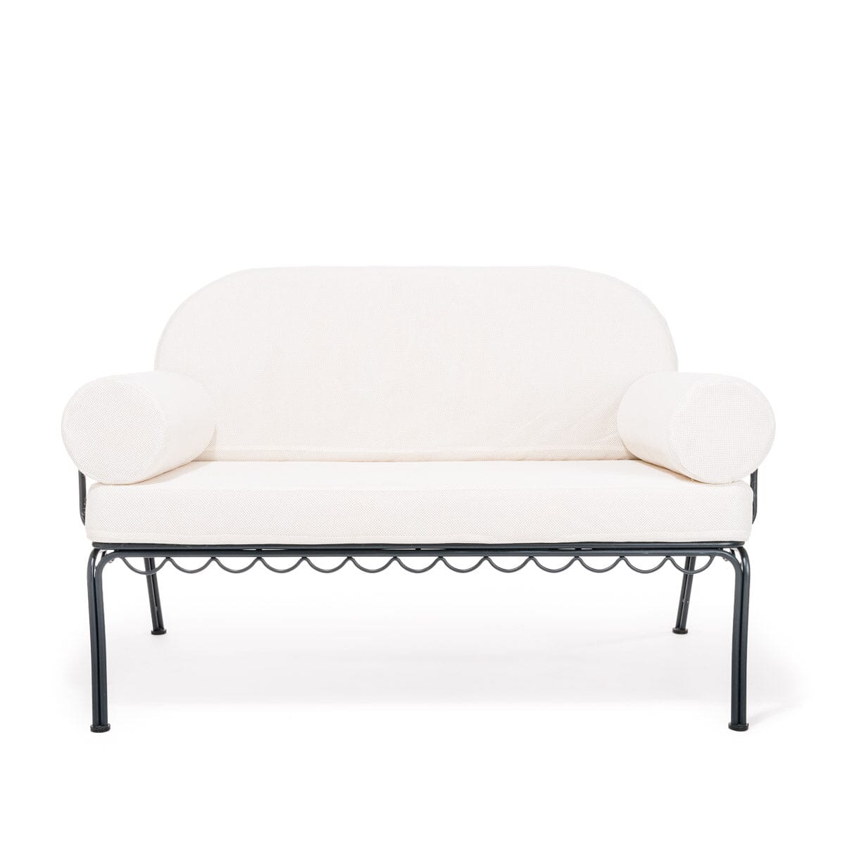 The Al Fresco Love Seat - Frame - Vintage Black Al Fresco Love Seat Business & Pleasure Co. 