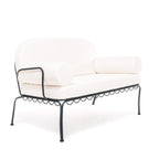 The Al Fresco Love Seat - Frame - Vintage Black Al Fresco Love Seat Business & Pleasure Co. 